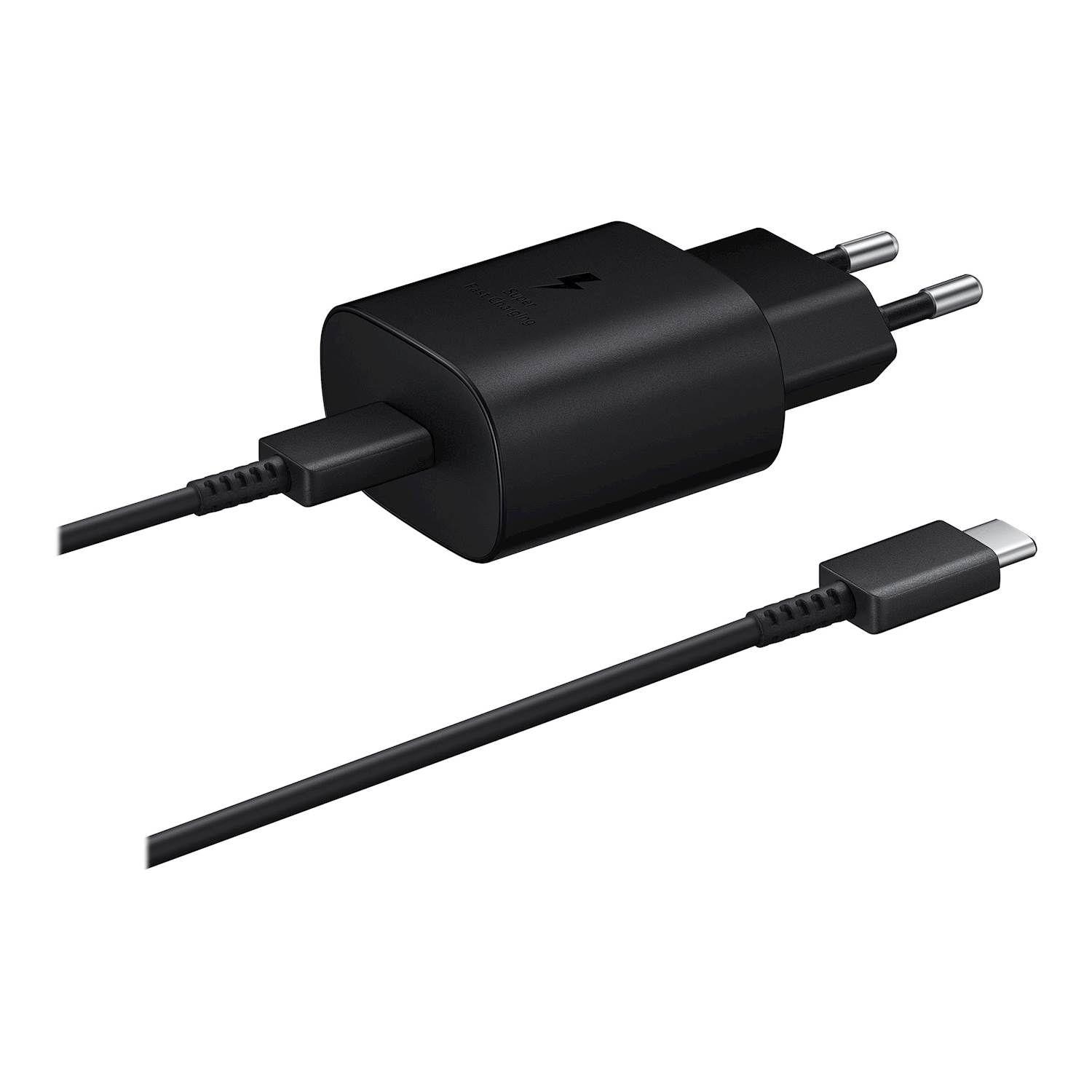 Caricabatterie Fast Charge 25W USB-C Nero