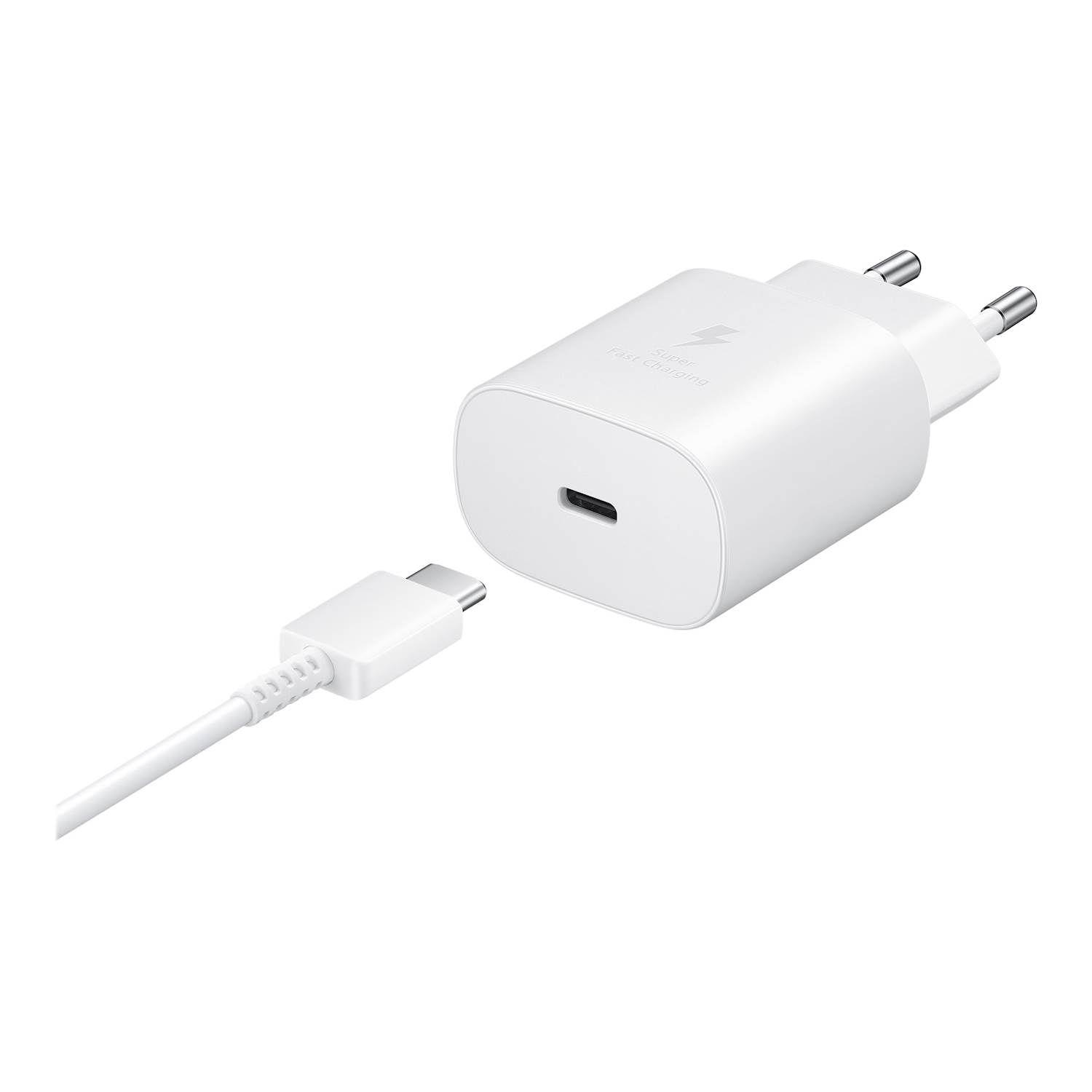 Caricabatterie Fast Charge 25W USB-C Bianco