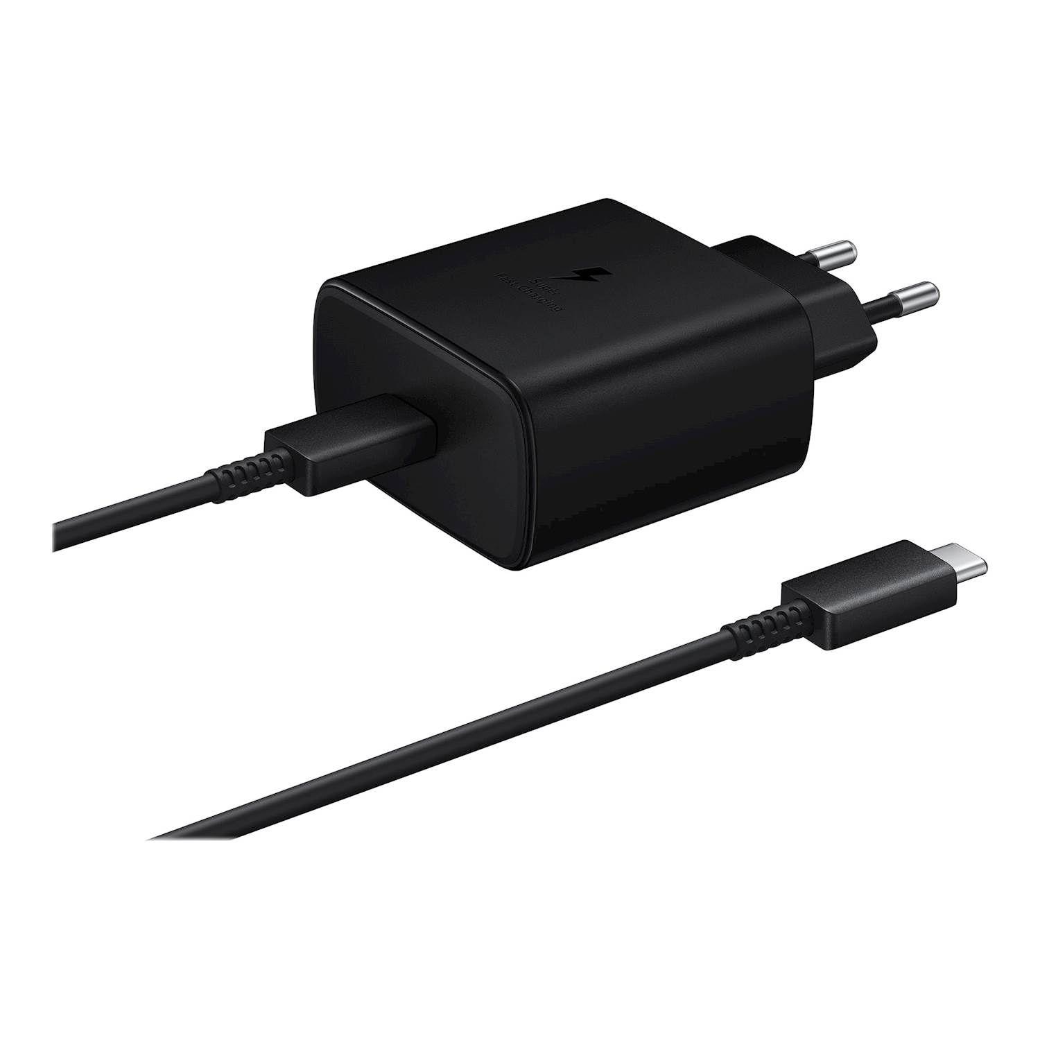 Caricabatterie Fast Charge USB-C Power Delivery 45W Nero