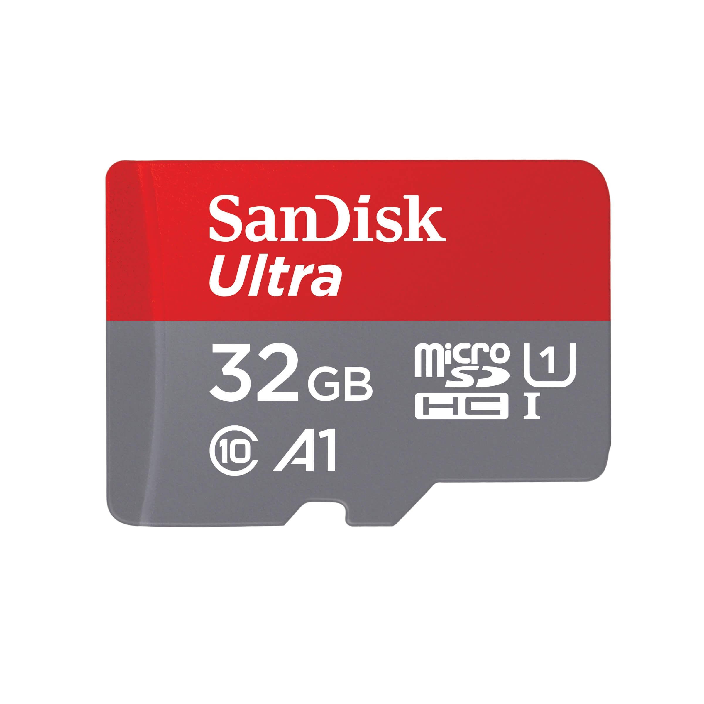 32GB microSDHC Class 10 UHS-I 120MB/s Nero