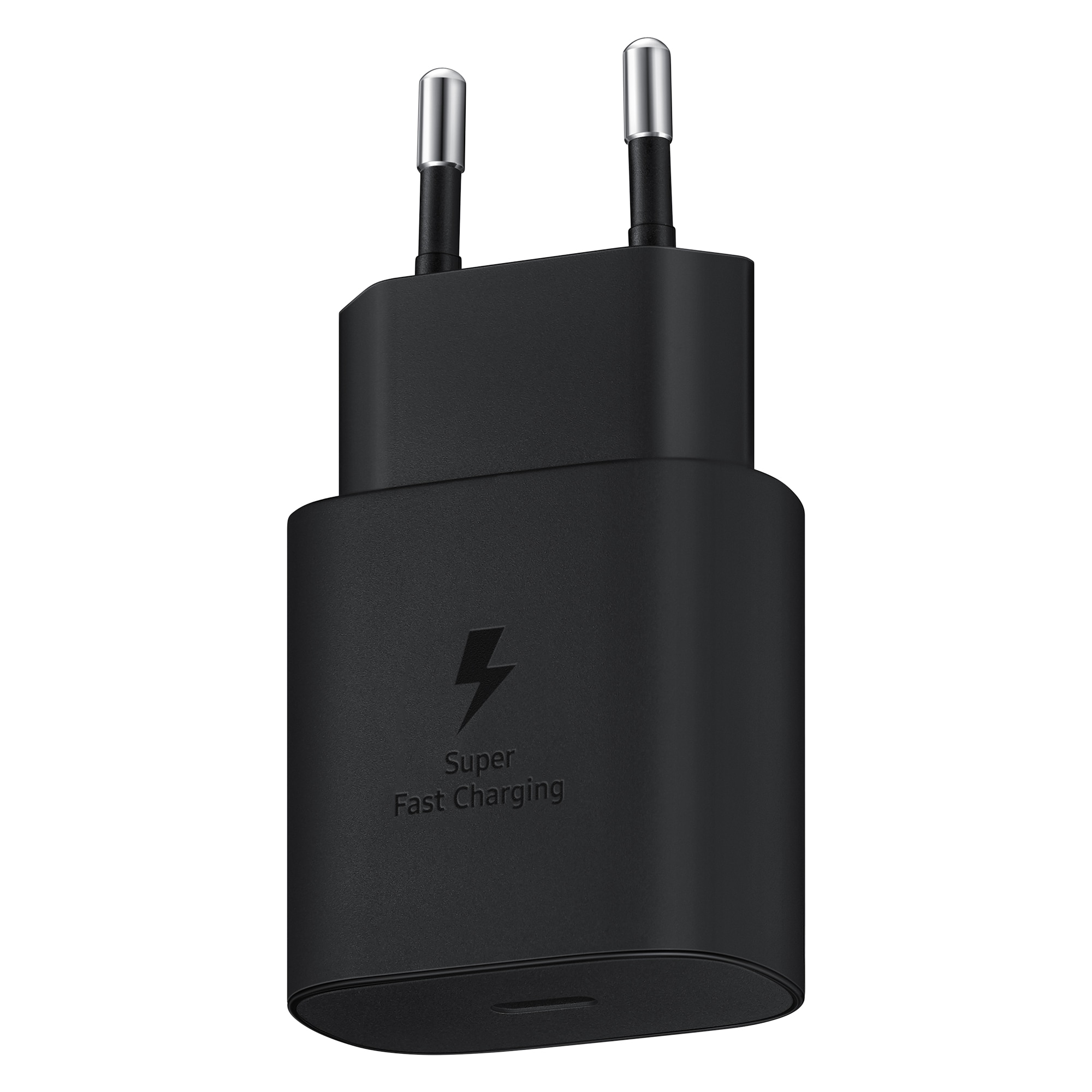 Caricabatterie Fast Charge 25W USB-C PD Nero