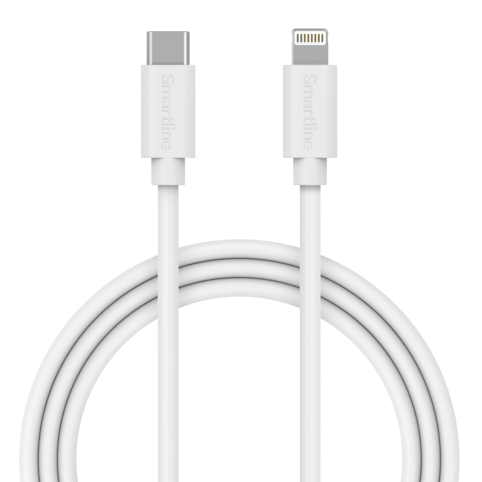 Cavo Lungo da USB-C a Lightning 2 metri iPhone 7 bianco