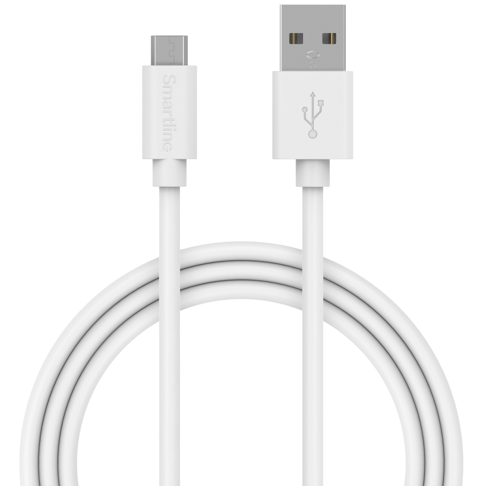Cavo da USB-A a MicroUSB 2 metri Bianco