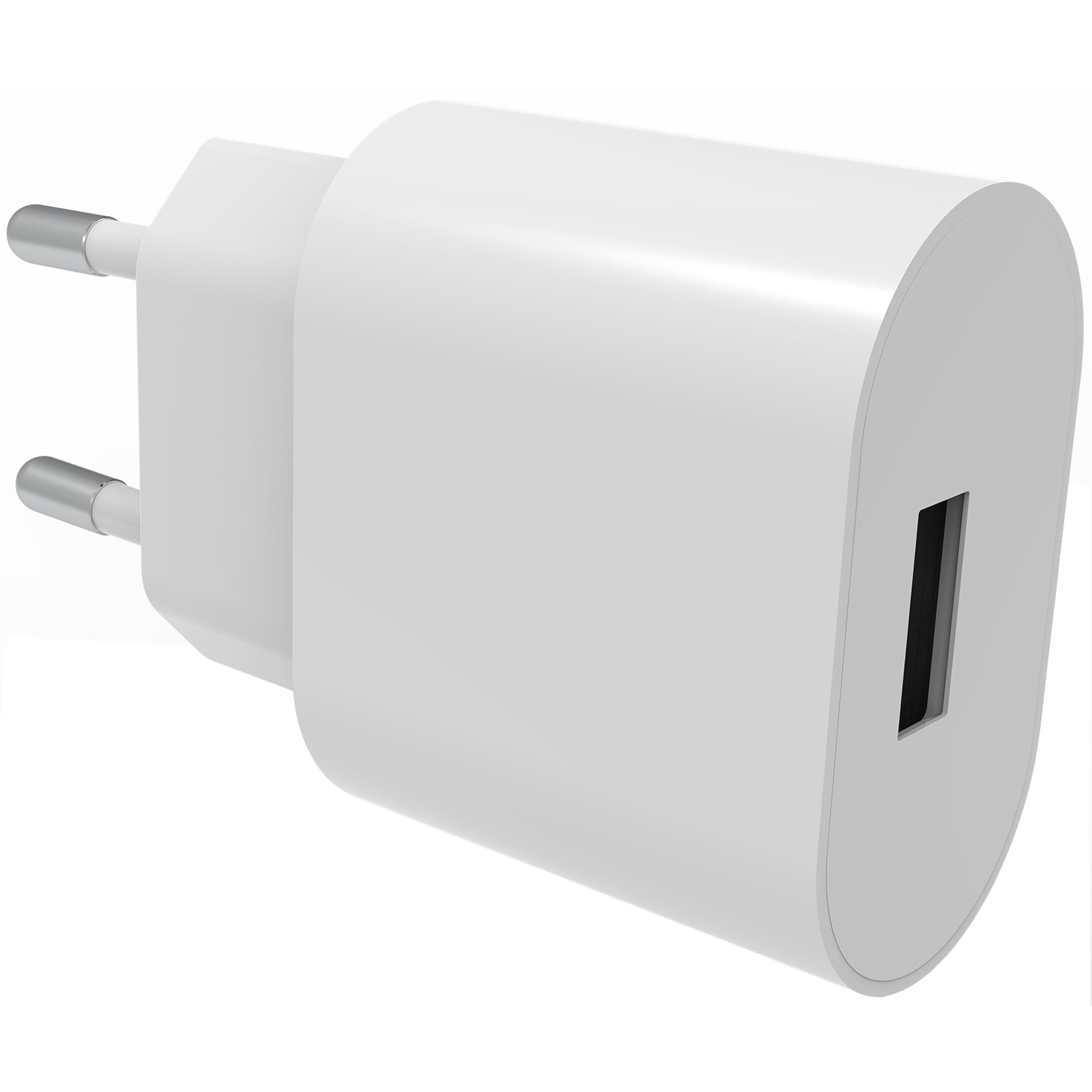 Caricatore USB 2.4A Bianco