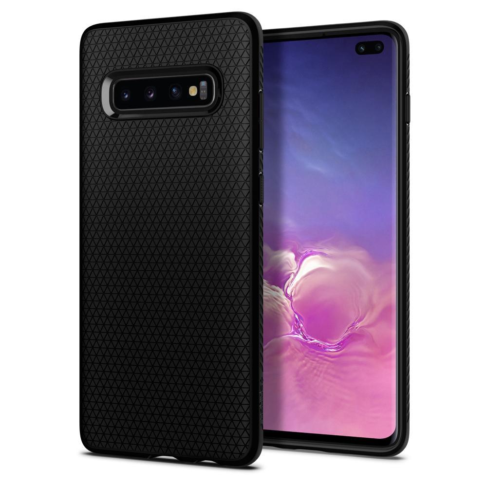 Cover Liquid Air Samsung Galaxy S10 Plus Black