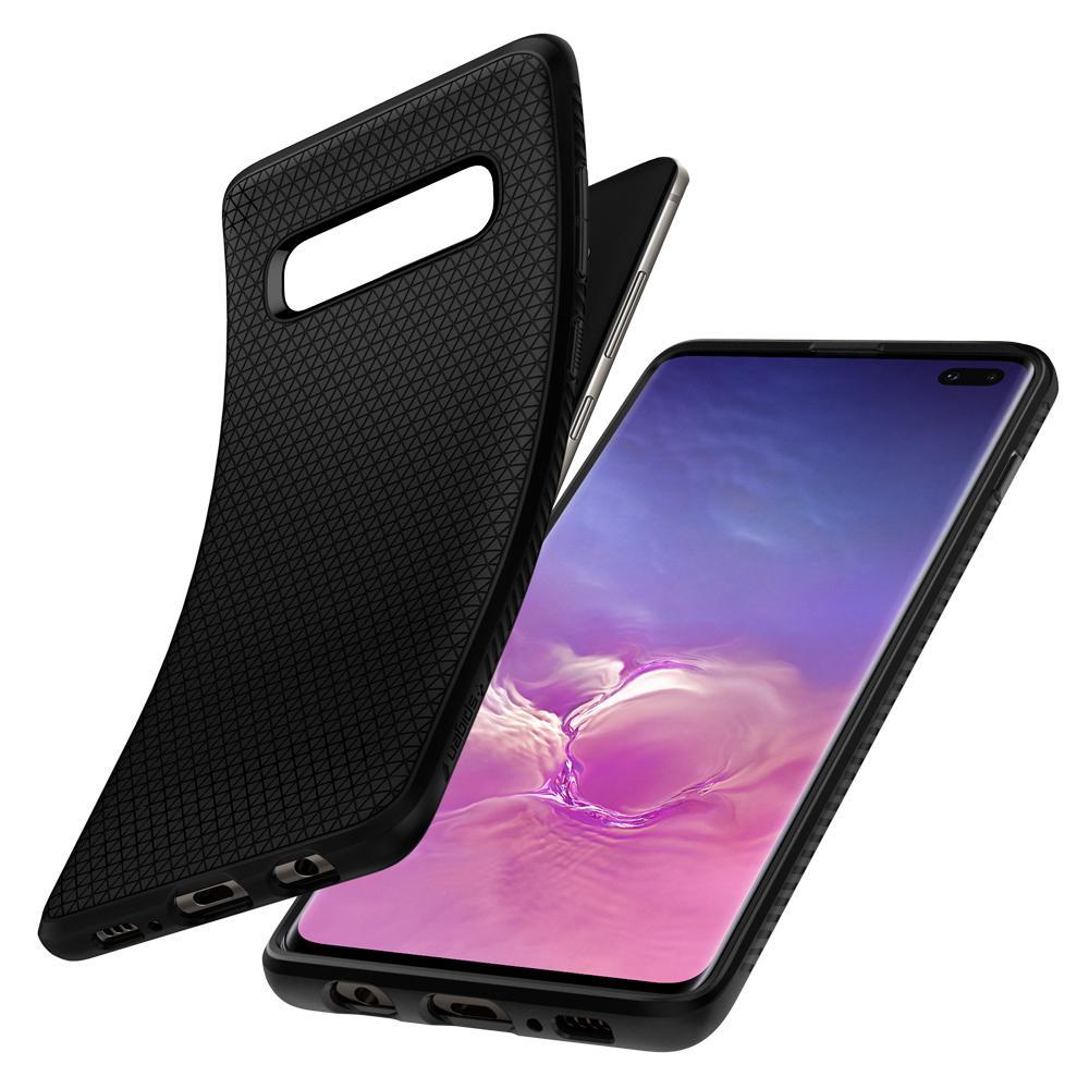 Cover Liquid Air Samsung Galaxy S10 Plus Black