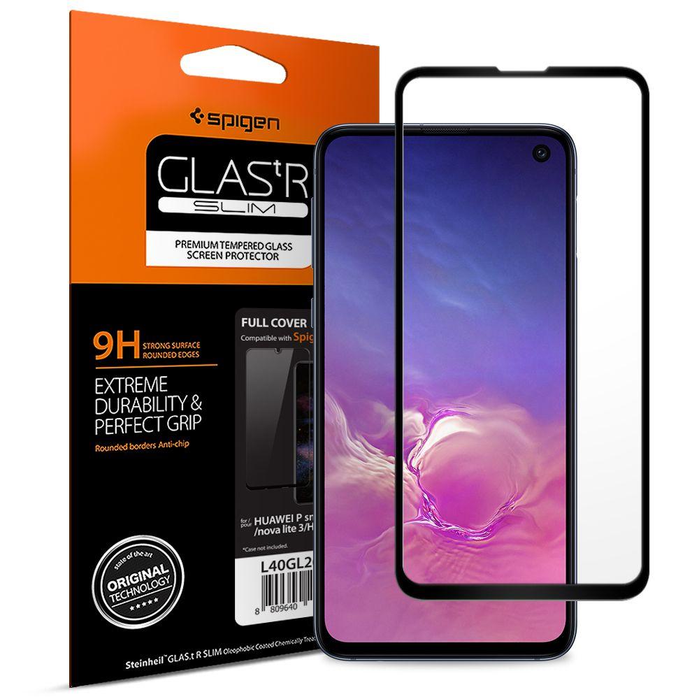 Screen Protector GLAS.tR SLIM HD Samsung Galaxy S10e Nero