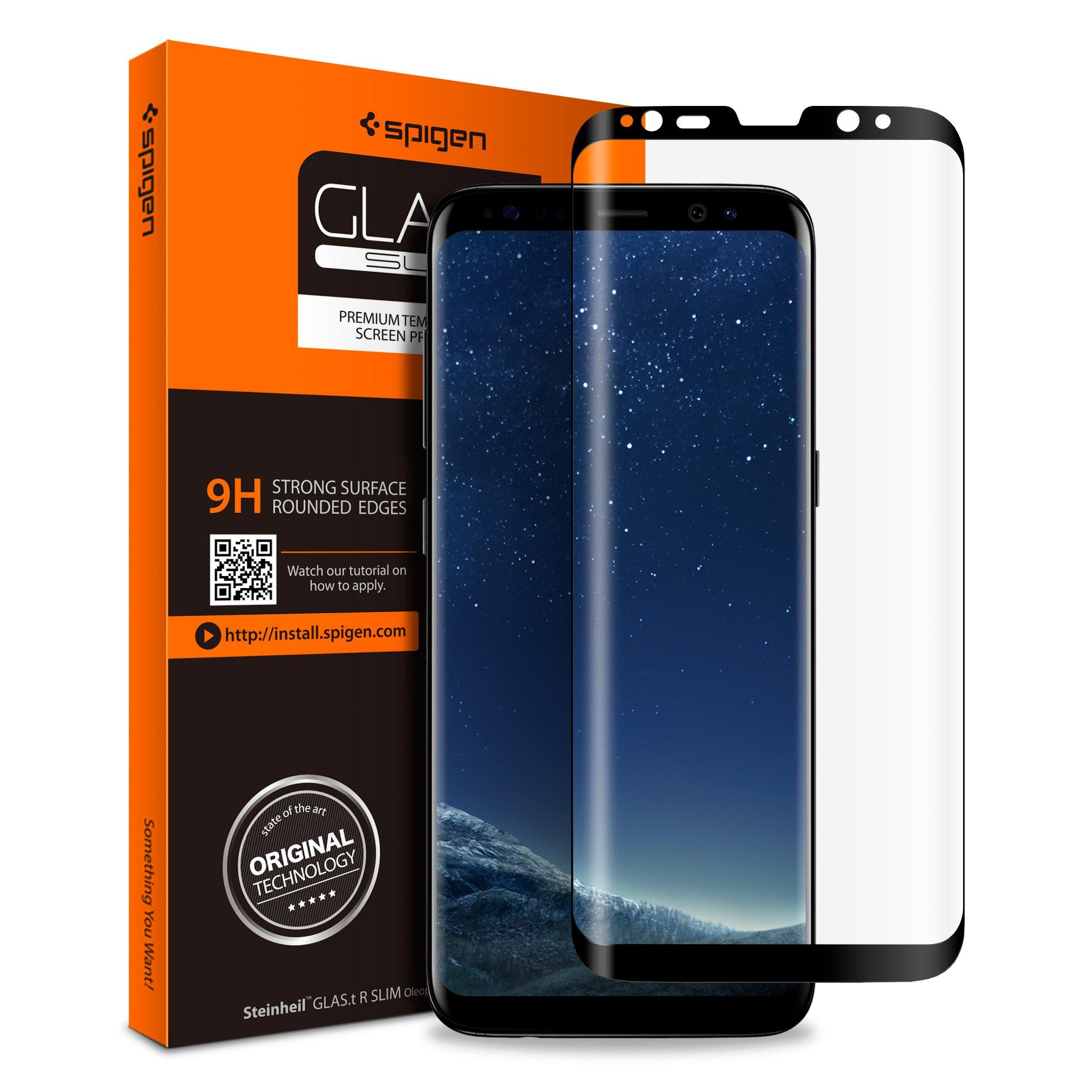 Screen Protector GLAS.tR Full Cover Glass Samsung Galaxy S8 Nero