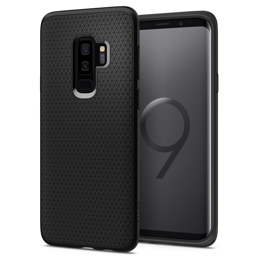 Cover Liquid Air Samsung Galaxy S9 Plus Black