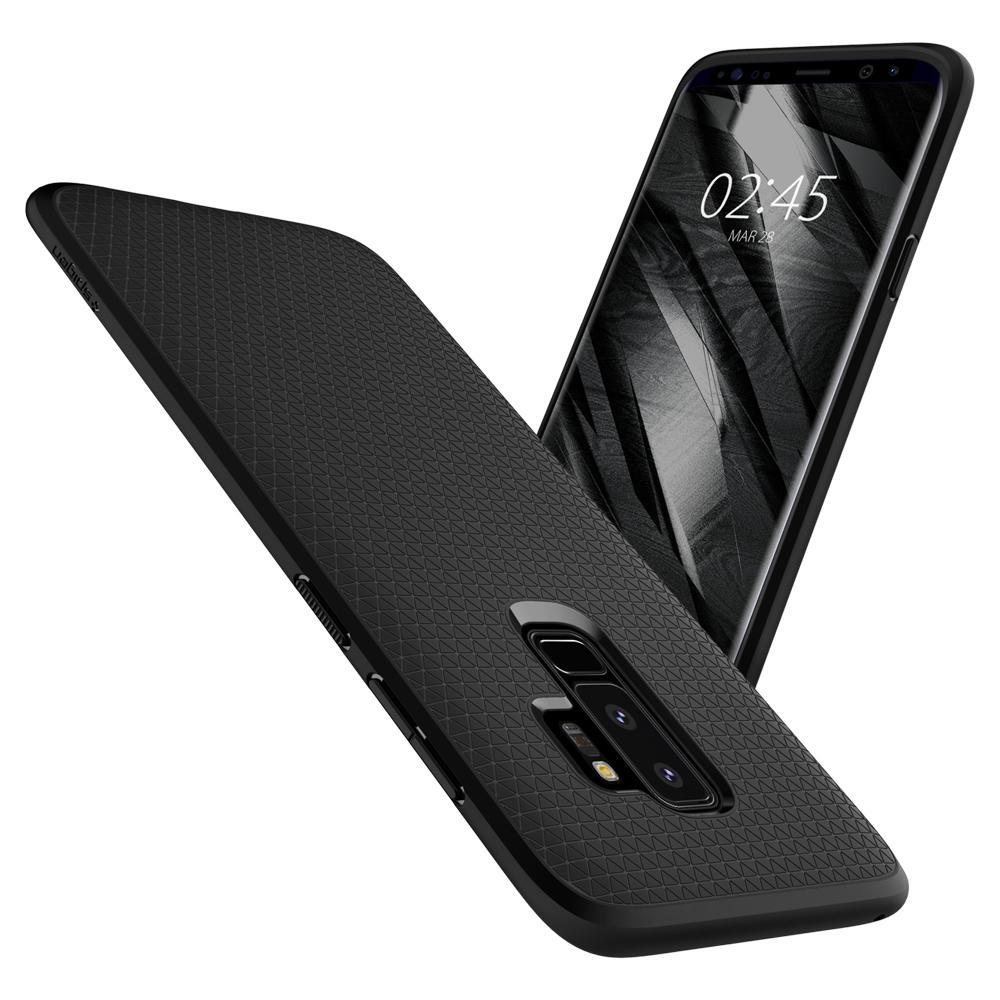 Cover Liquid Air Samsung Galaxy S9 Plus Black