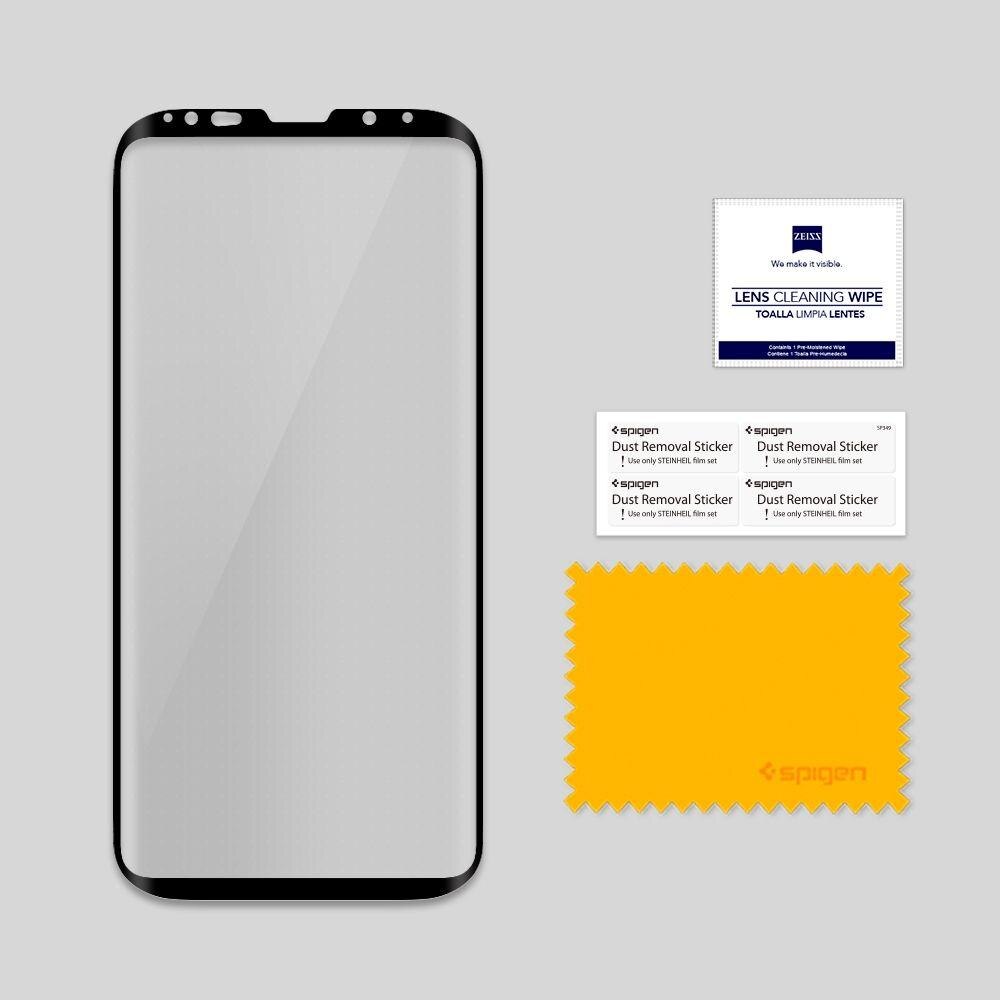 Screen Protector GLAS.tR Curved Glass Samsung Galaxy S9 Plus Nero