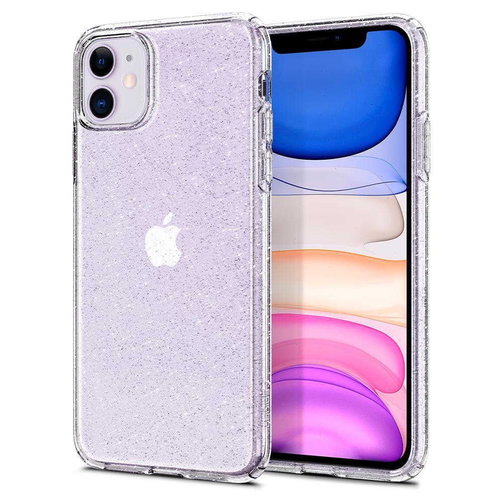 Cover Liquid Crystal iPhone 11 Glitter Crystal