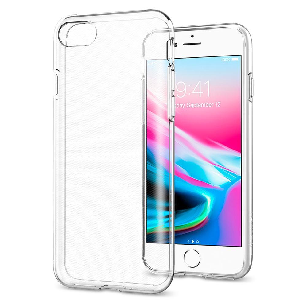 Cover Liquid Crystal iPhone SE (2022) Trasparente