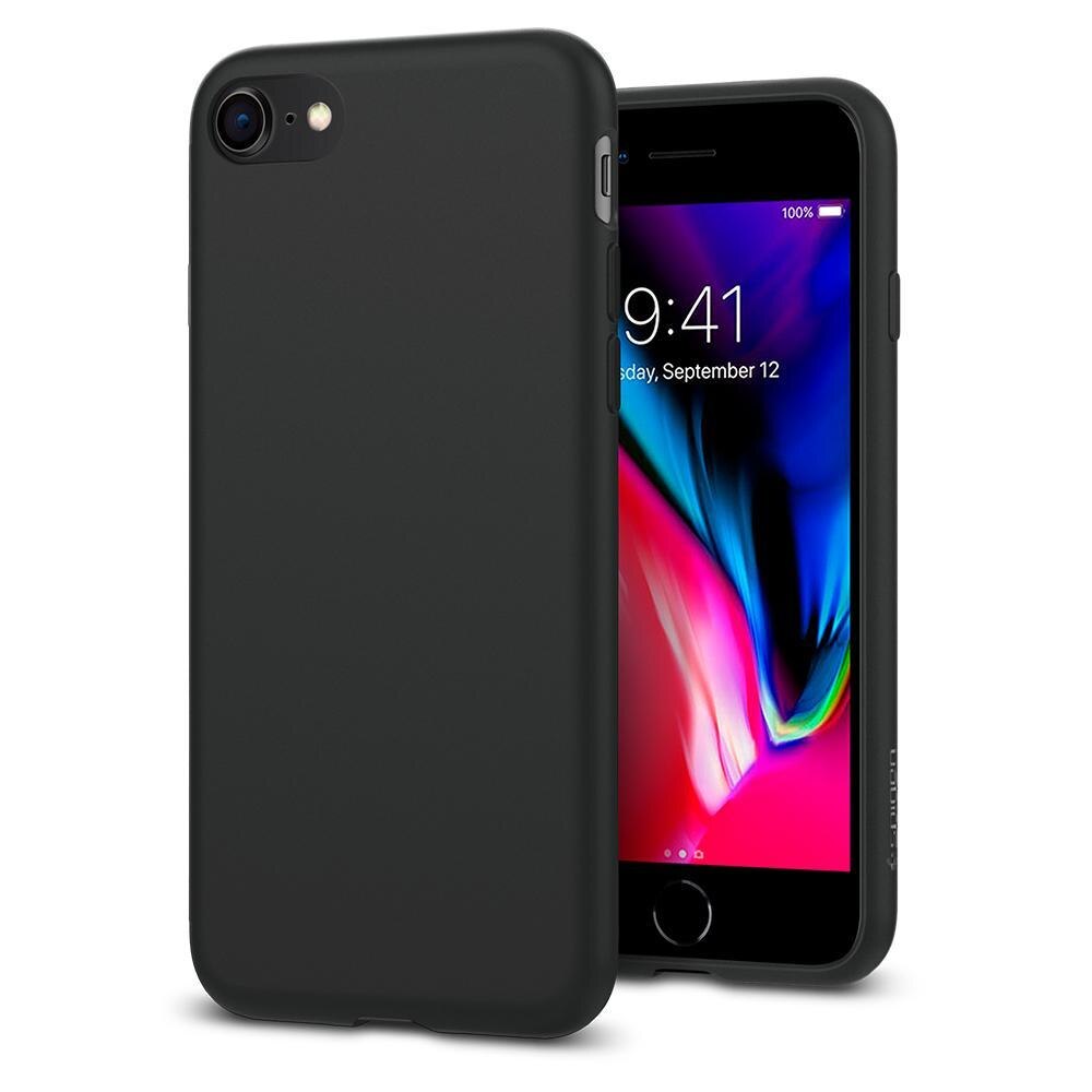 Cover Liquid Crystal iPhone 7/8/SE Matte Black