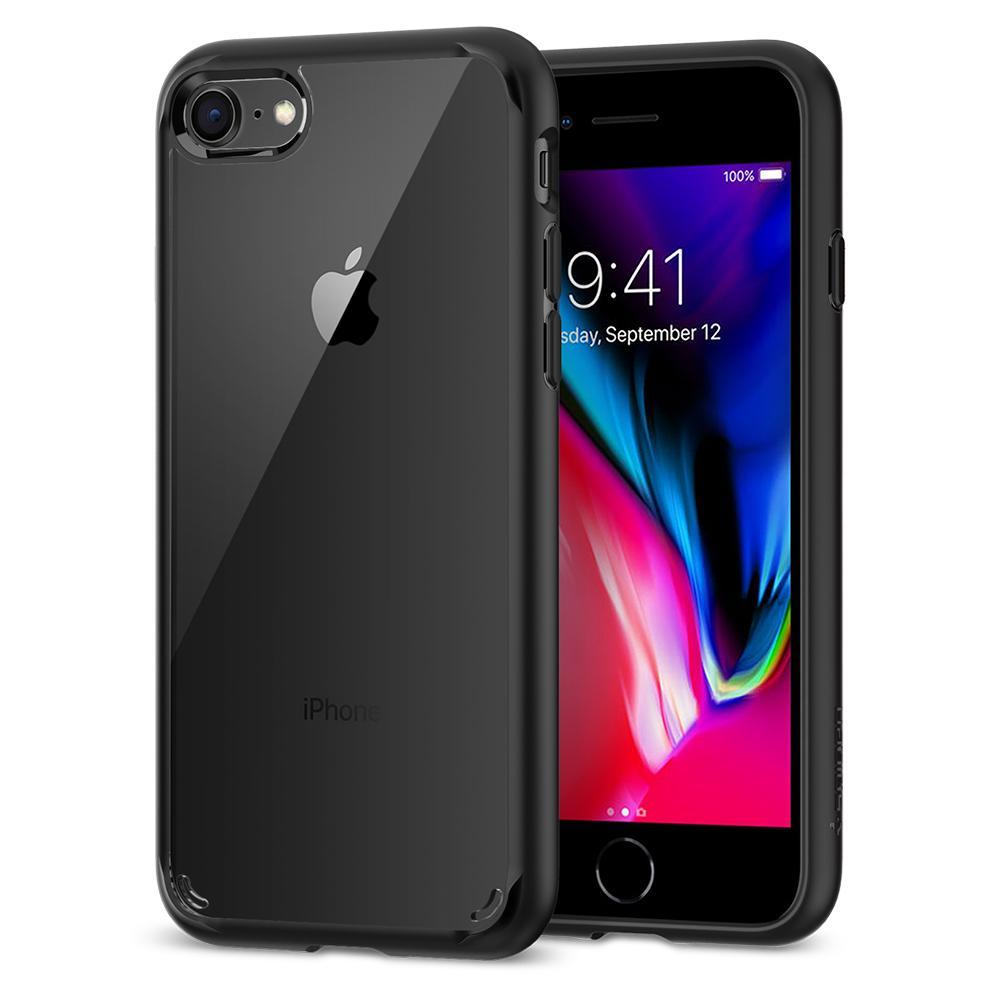 Cover Ultra Hybrid iPhone 7/8/SE Matte Black