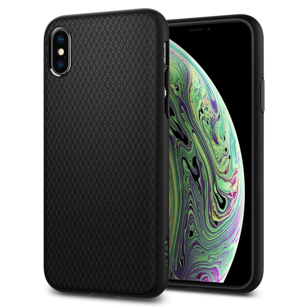 Cover Liquid Air iPhone X/XS Black