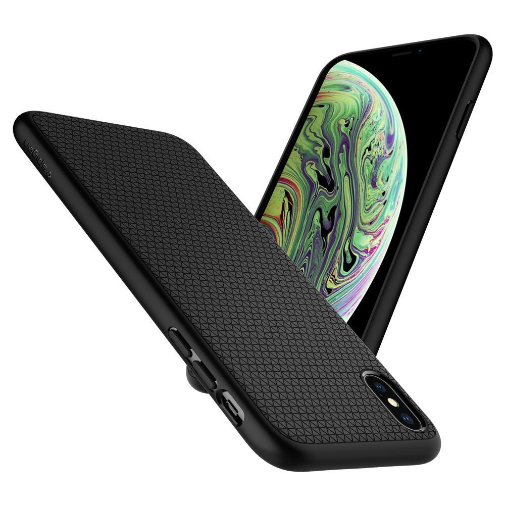 Cover Liquid Air iPhone X/XS Black