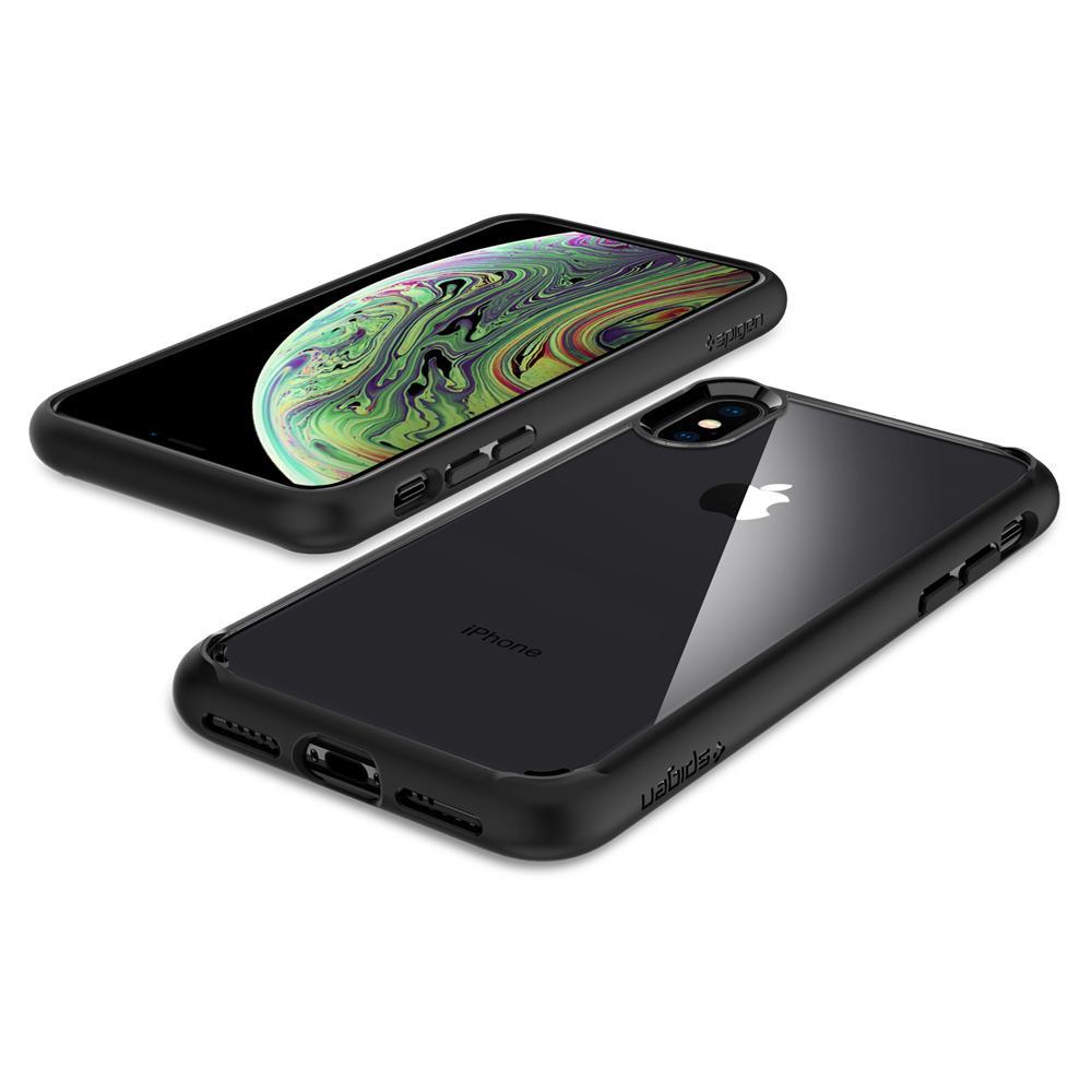 Cover Ultra Hybrid iPhone X/XS Matte Black