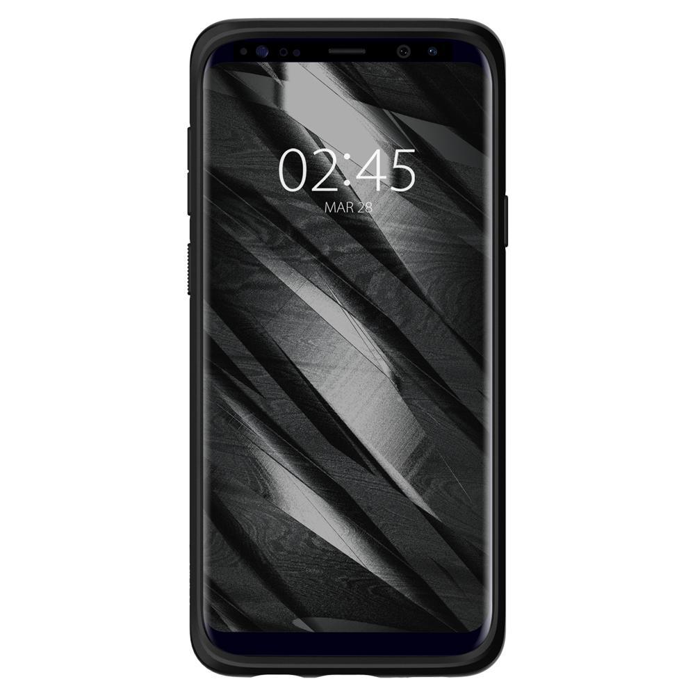 Cover Liquid Air Samsung Galaxy S9 Black