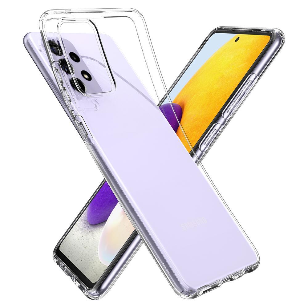 Cover Liquid Crystal Samsung Galaxy A72 5G Clear