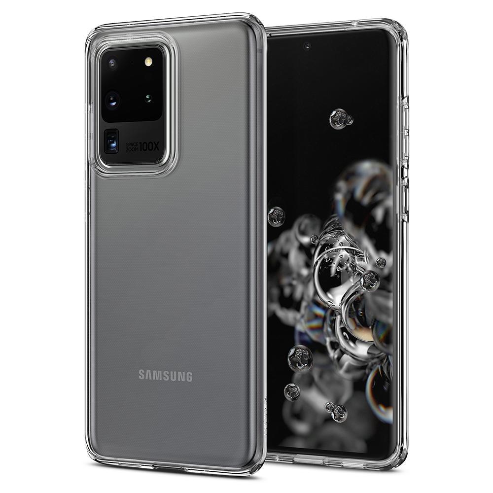 Cover Liquid Crystal Samsung Galaxy S20 Ultra Clear