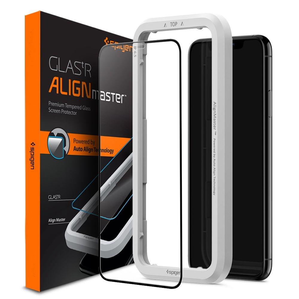 AlignMaster GLAS.tR Full Cover iPhone 11/XR Nero
