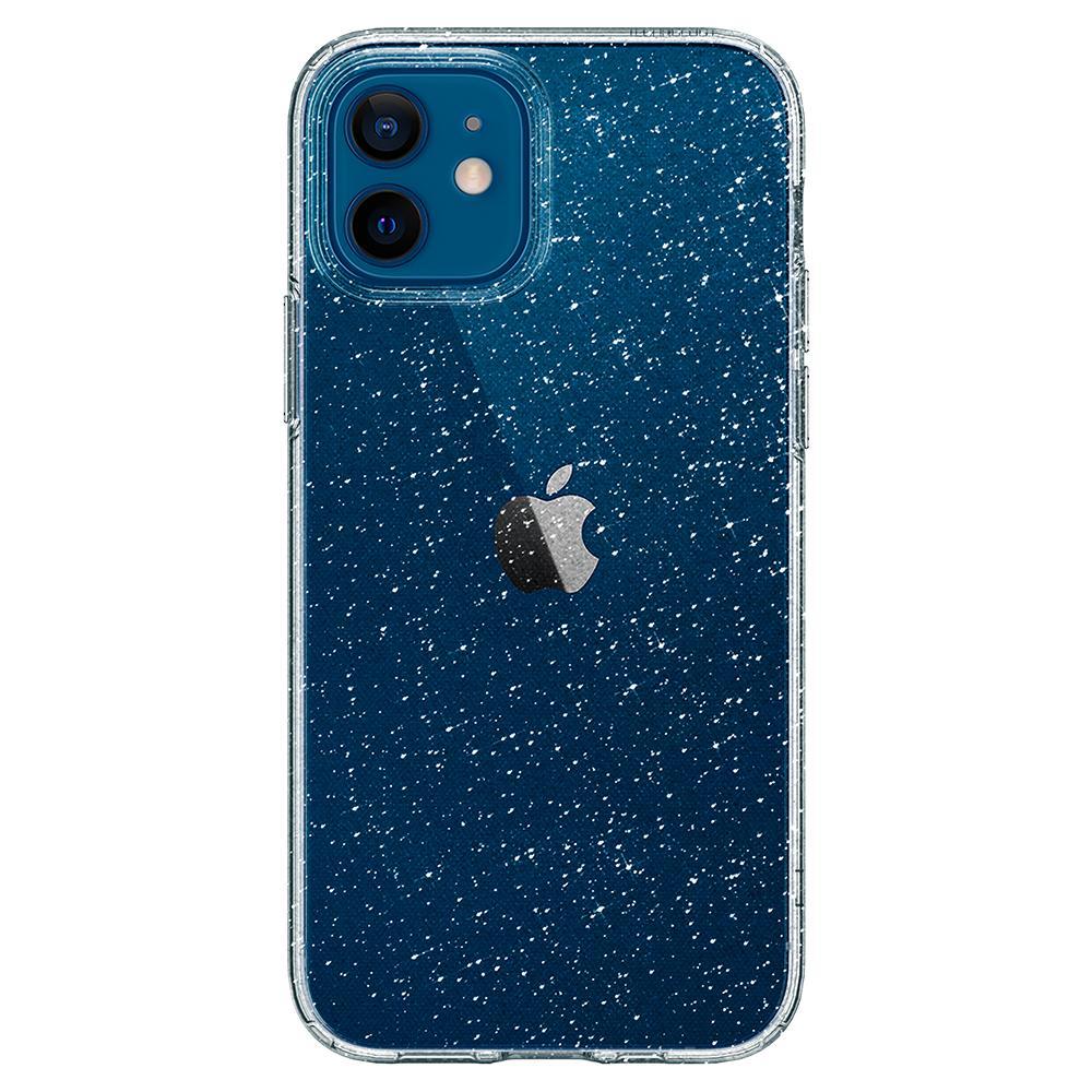 Cover Liquid Crystal iPhone 12/12 Pro Glitter Crystal