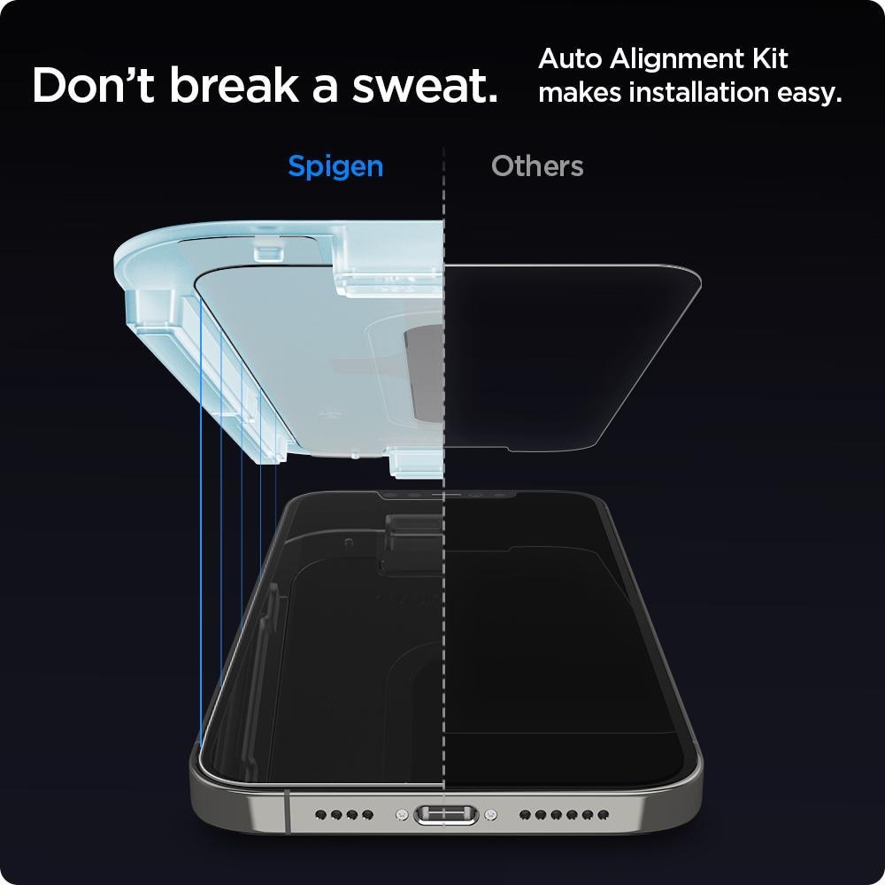 Screen Protector GLAS.tR EZ Fit (2 pezzi) iPhone 12/12 Pro