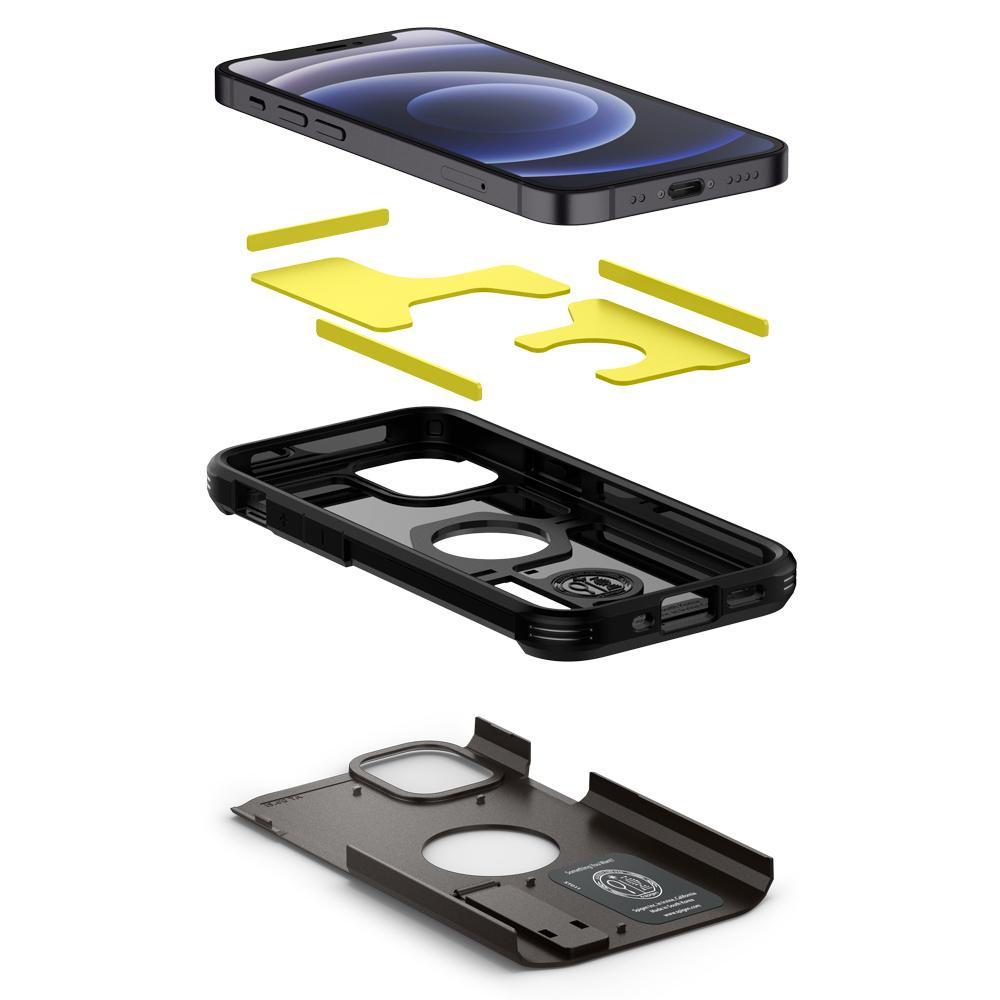 Cover Tough Armor iPhone 12 Mini Gunmetal