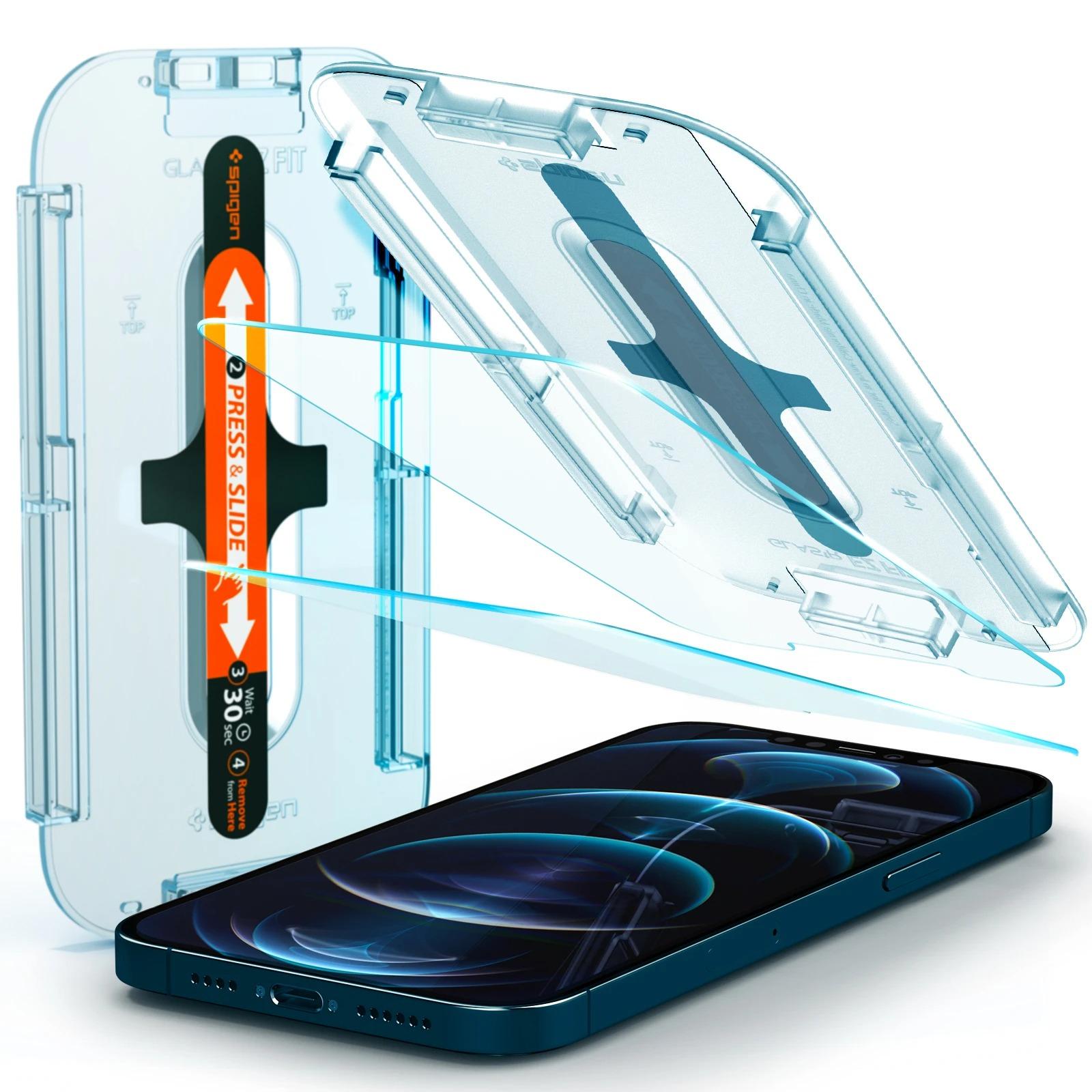 Screen Protector GLAS.tR EZ Fit (2 pezzi) iPhone 12 Pro Max