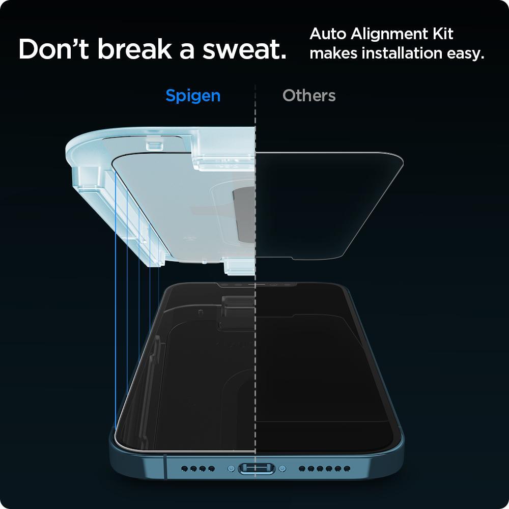 Screen Protector GLAS.tR EZ Fit (2 pezzi) iPhone 12 Pro Max