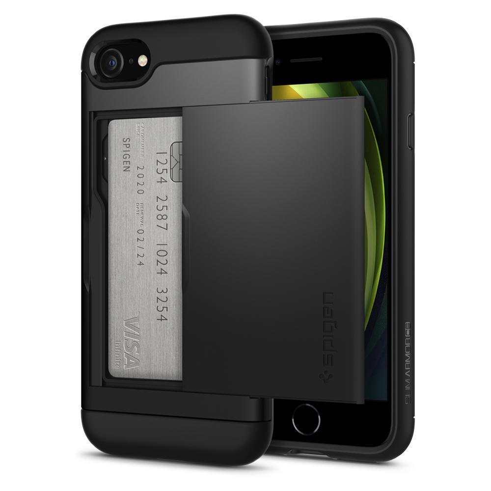 Cover Slim Armor CS iPhone 7 Black