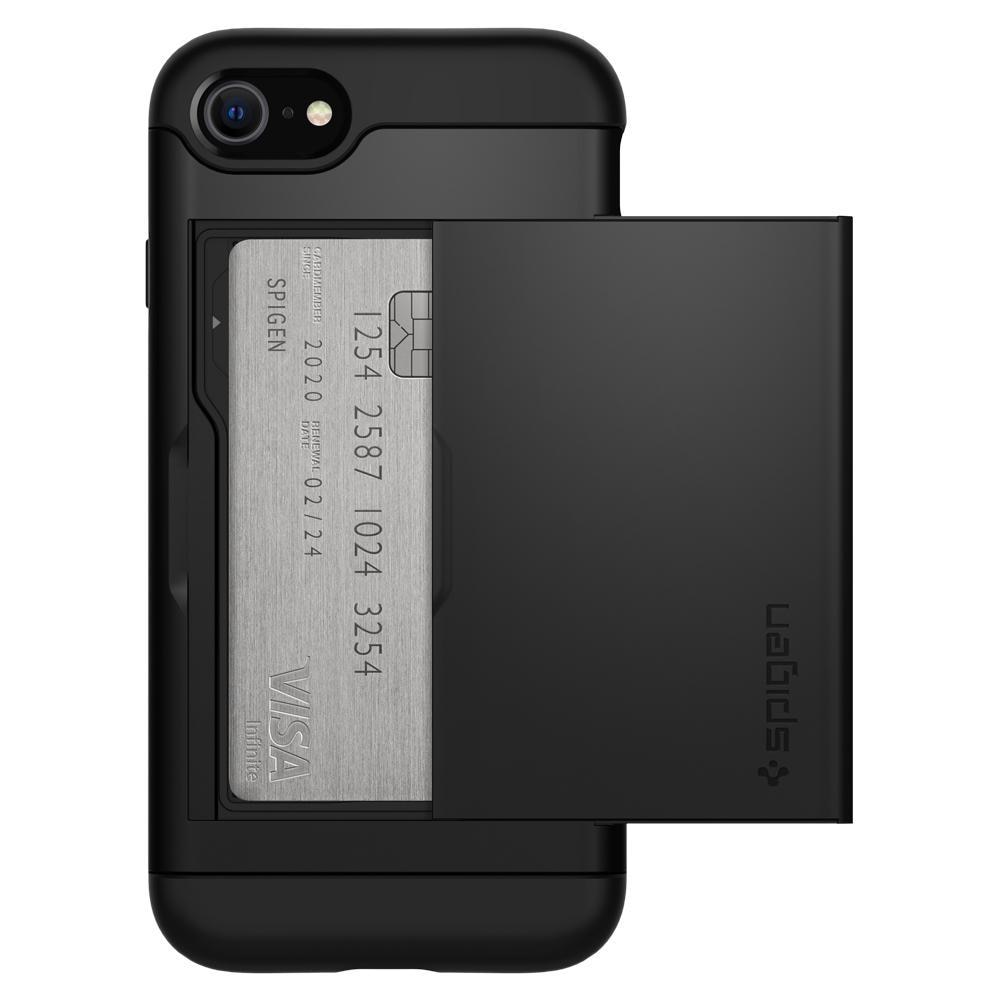 Cover Slim Armor CS iPhone 8 Black