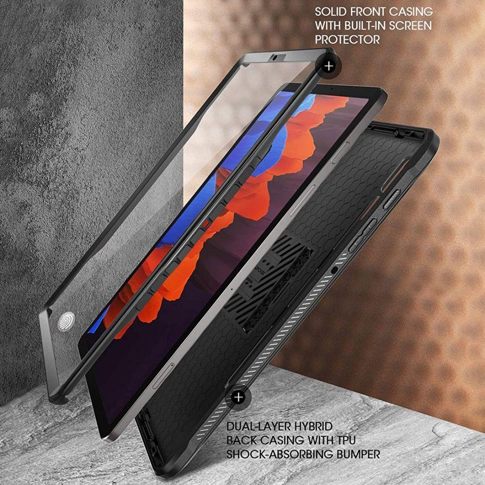 Cover Unicorn Beetle Pro Samsung Galaxy Tab S7 Plus/S8 Plus 12.4 Black
