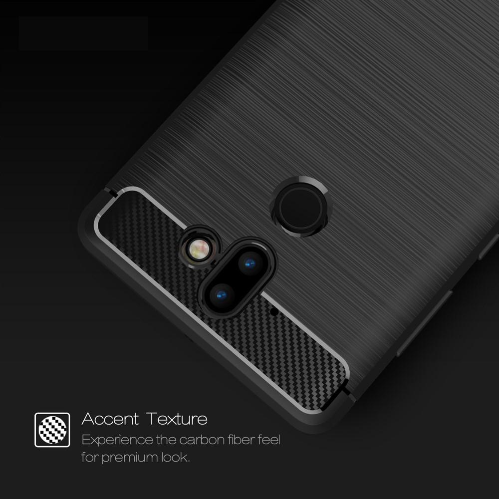 Cover Brushed TPU Case Nokia 8 Sirocco Black