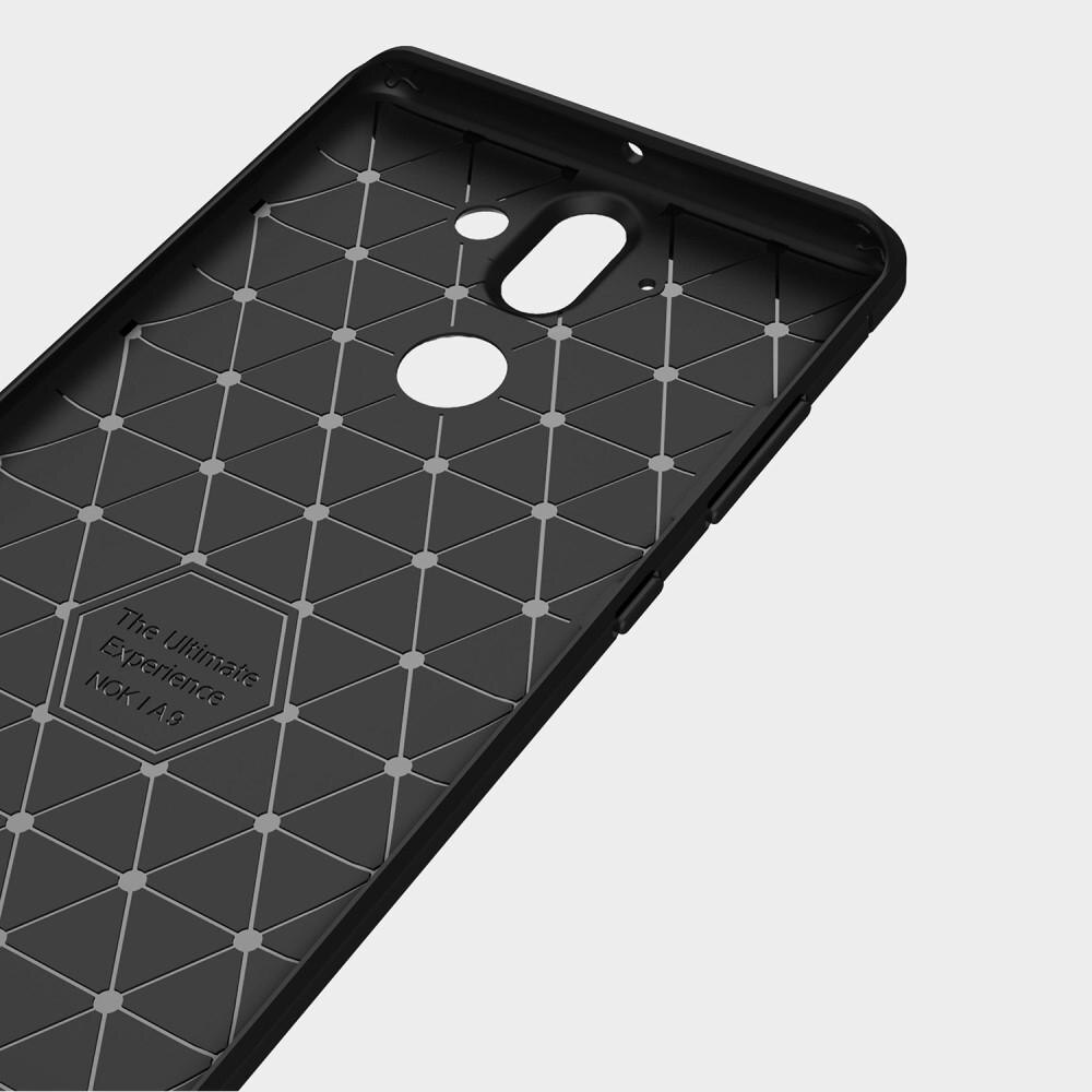 Cover TPU Brushed Nokia 8 Sirocco Nero