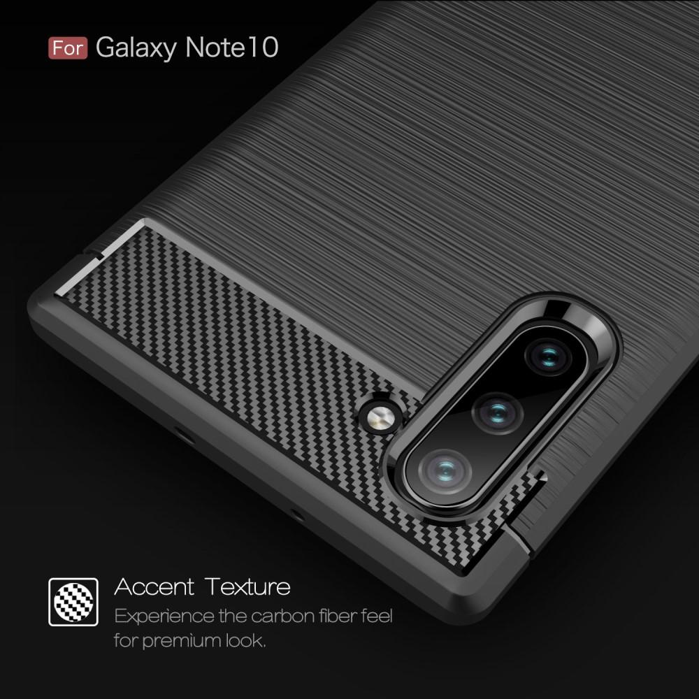 Cover Brushed TPU Case Samsung Galaxy Note 10 Black