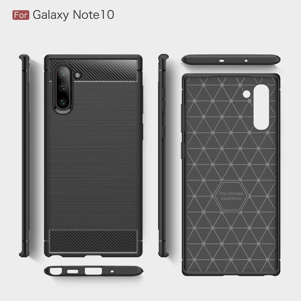 Cover Brushed TPU Case Samsung Galaxy Note 10 Black