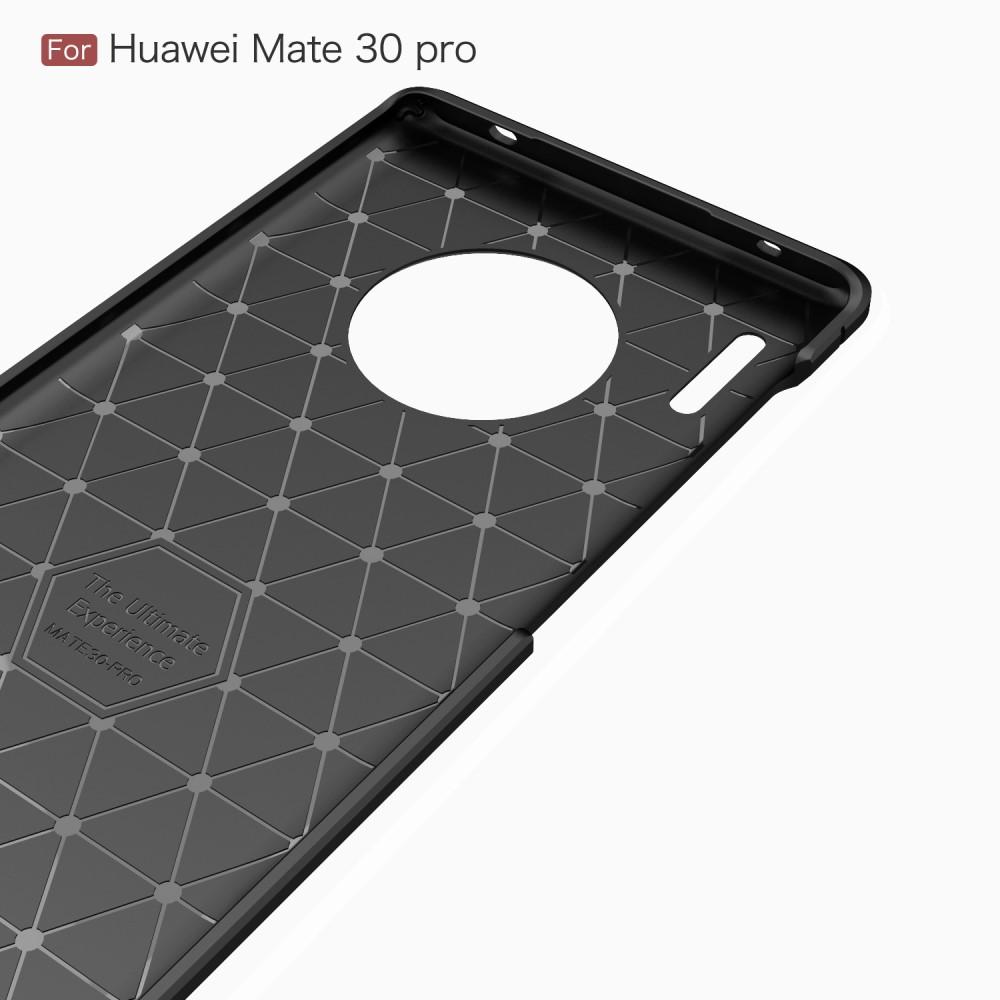 Cover TPU Brushed Huawei Mate 30 Pro Nero