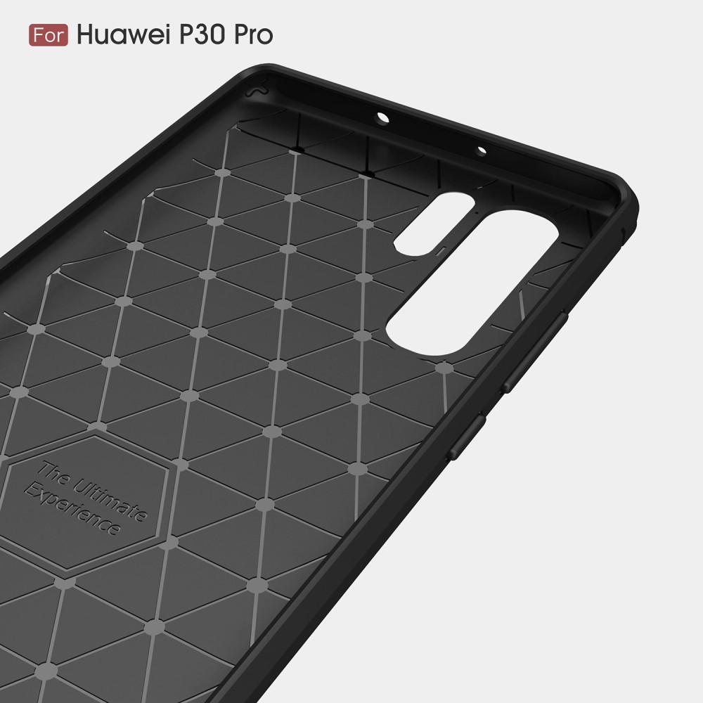 Cover TPU Brushed Huawei P30 Pro Nero