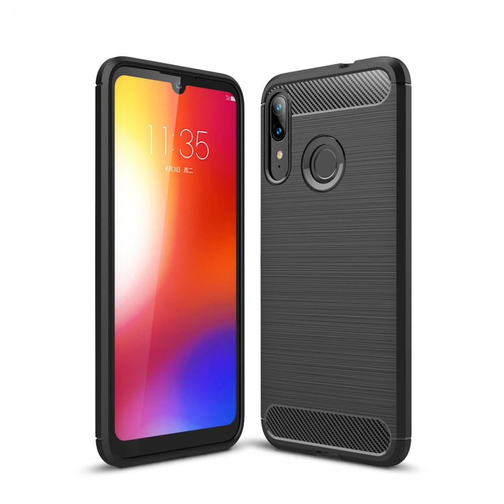 Cover Brushed TPU Case Motorola Moto E6 Plus Black