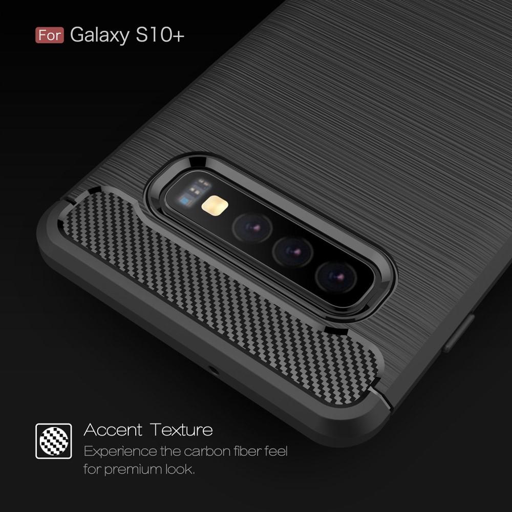 Cover Brushed TPU Case Samsung Galaxy S10 Plus Black