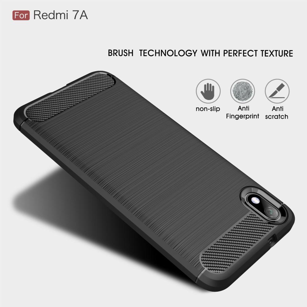 Cover Brushed TPU Case Xiaomi Redmi 7A Black