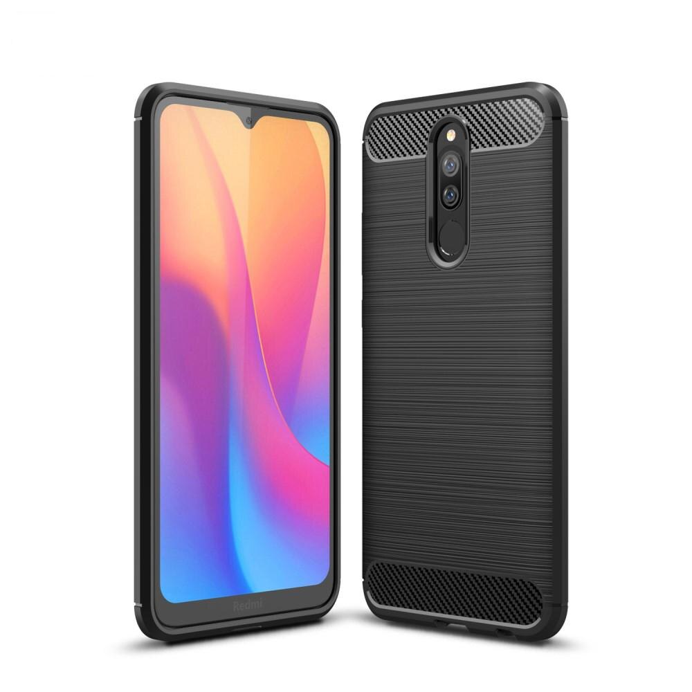 Cover Brushed TPU Case Xiaomi Redmi 8/8A Black