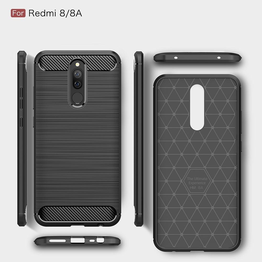 Cover Brushed TPU Case Xiaomi Redmi 8/8A Black