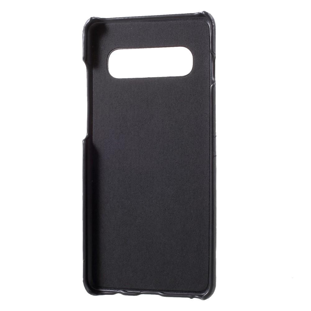 Cover Card Slots Samsung Galaxy S10 Nero