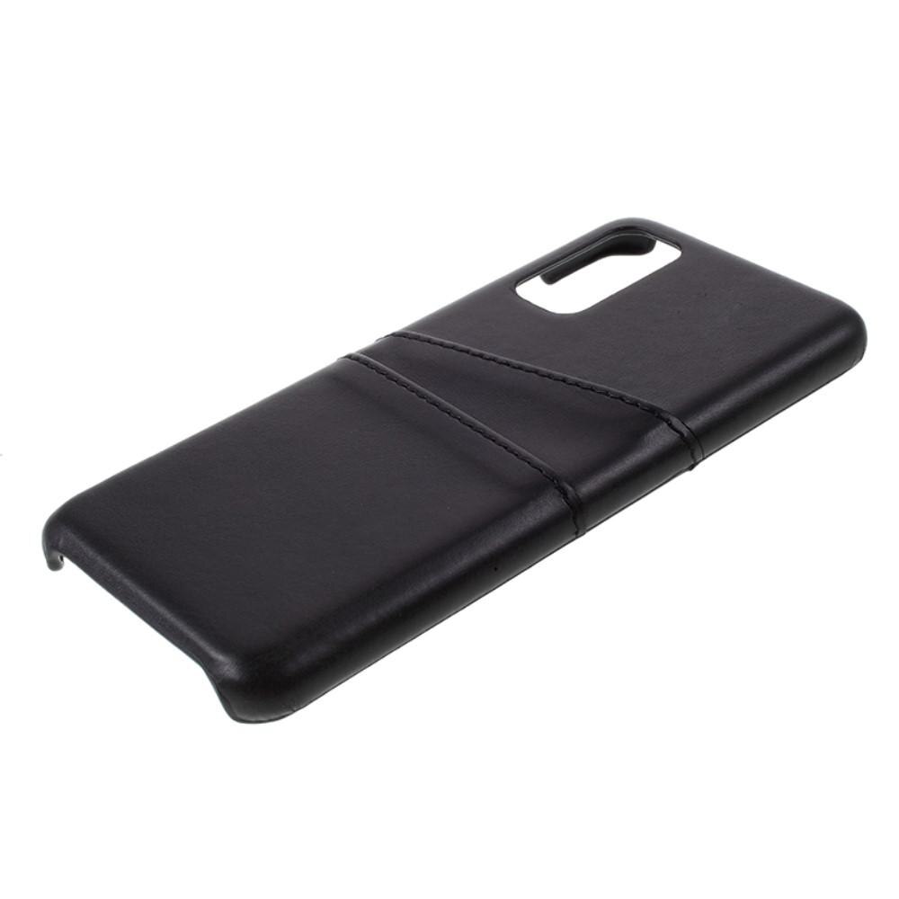 Cover Card Slots Samsung Galaxy S20 Nero