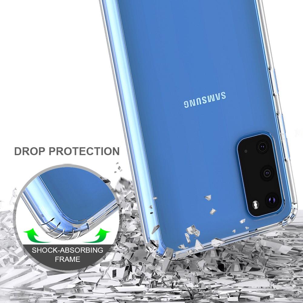 Cover ibrido Crystal Hybrid per Samsung Galaxy S20, trasparente