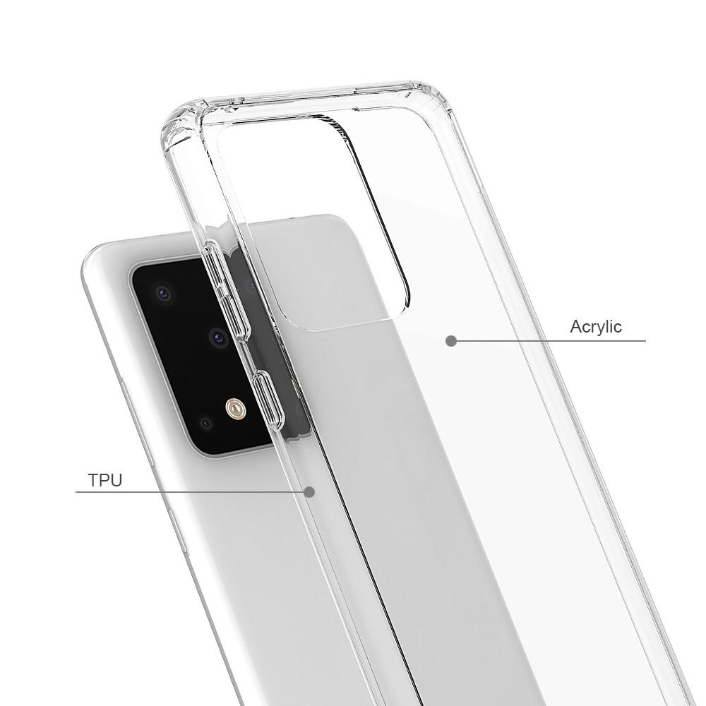Cover ibrido Crystal Hybrid per Samsung Galaxy S20 Ultra, trasparente