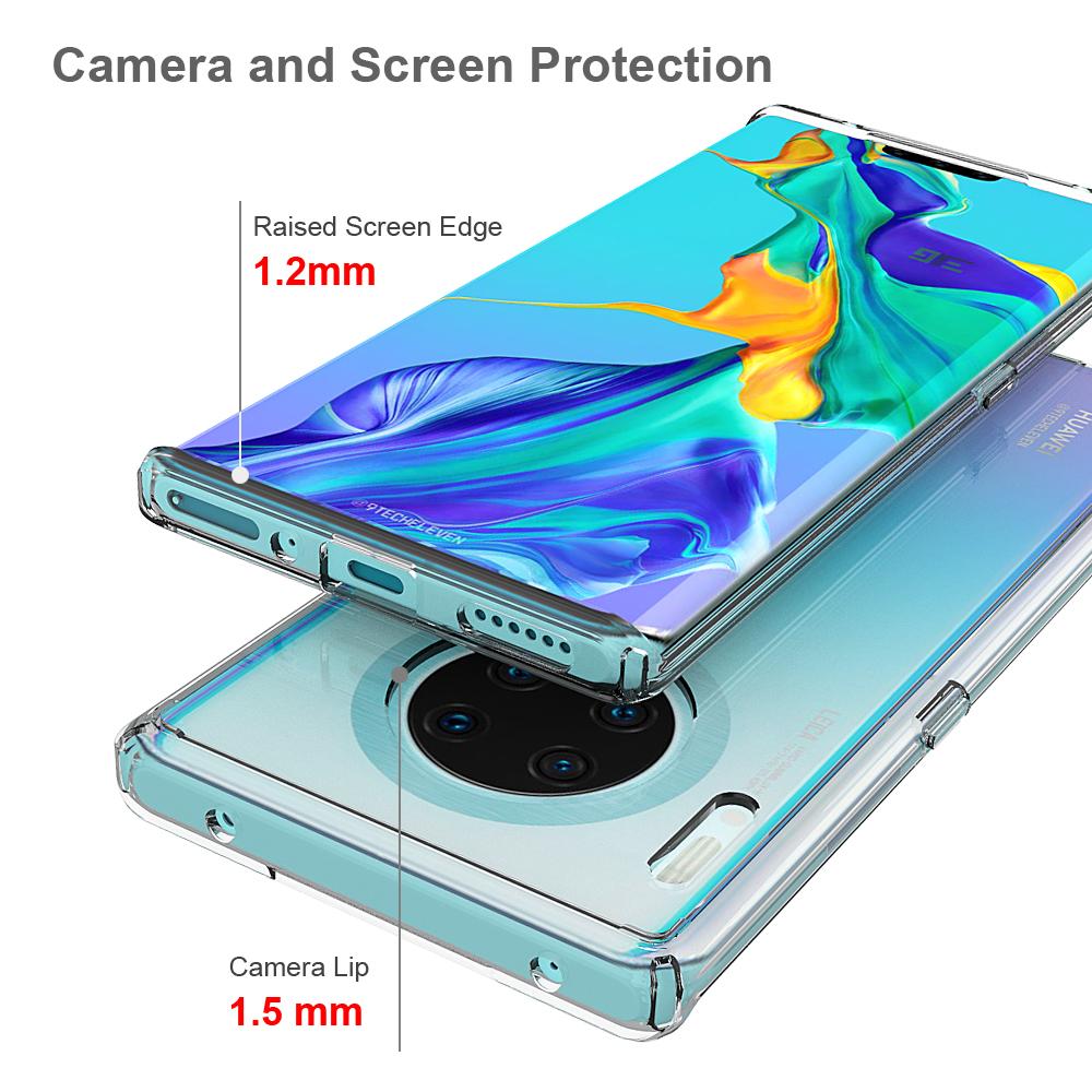 Cover ibrido Crystal Hybrid per Huawei Mate 30 Pro, trasparente